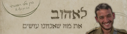 לאהוב את מה שאנחנו עושים